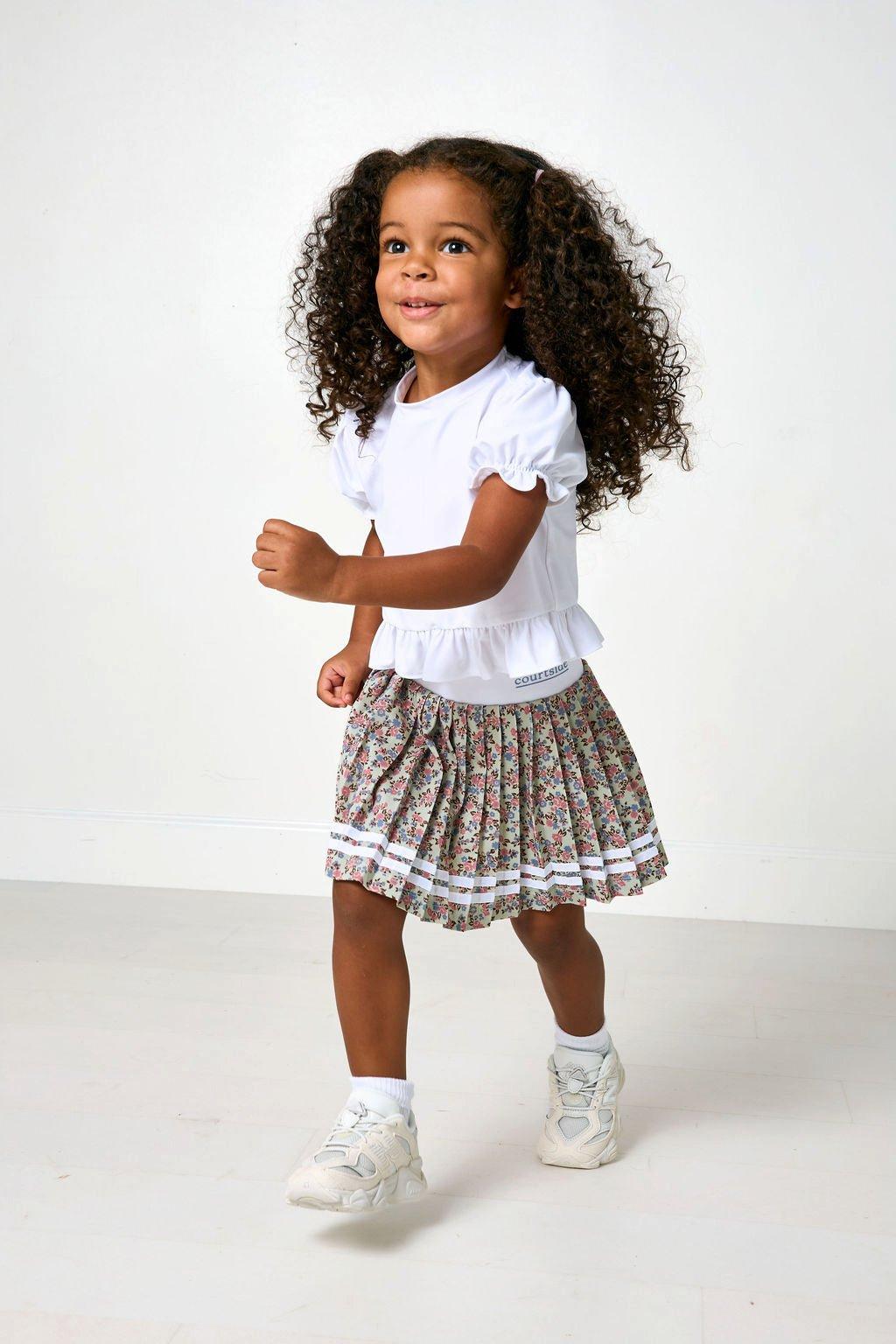 Ruffle Tee- White image number 4