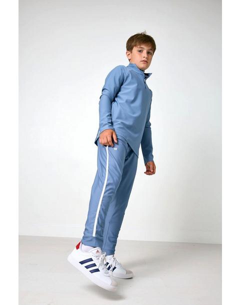 Boys Warm-Up Retro Jogger Pant- Slate
