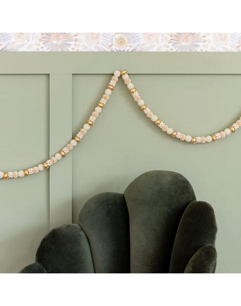 Beaded Pearl Garland