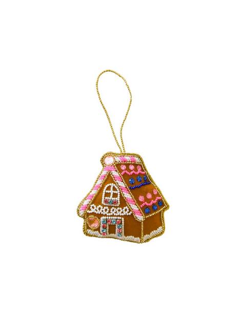 Gingerbread House Christmas Ornament