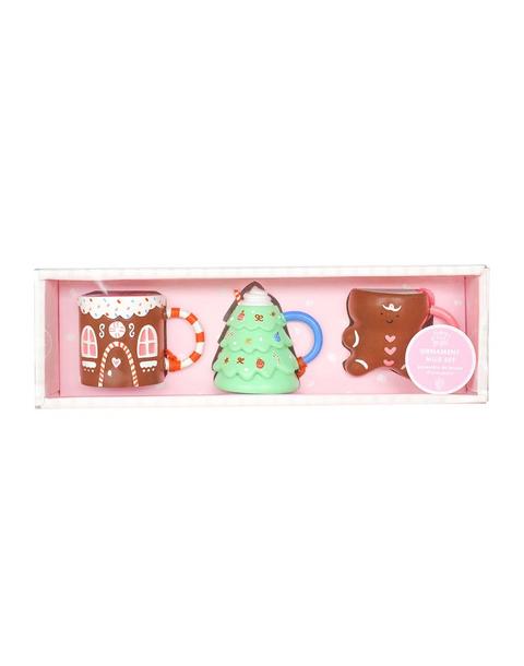 Baking Spirits Bright Mug Ornament Set