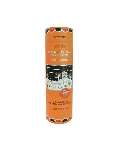 Trick or Treat Street Haunted House Reusable Silicone Coloring Mat
