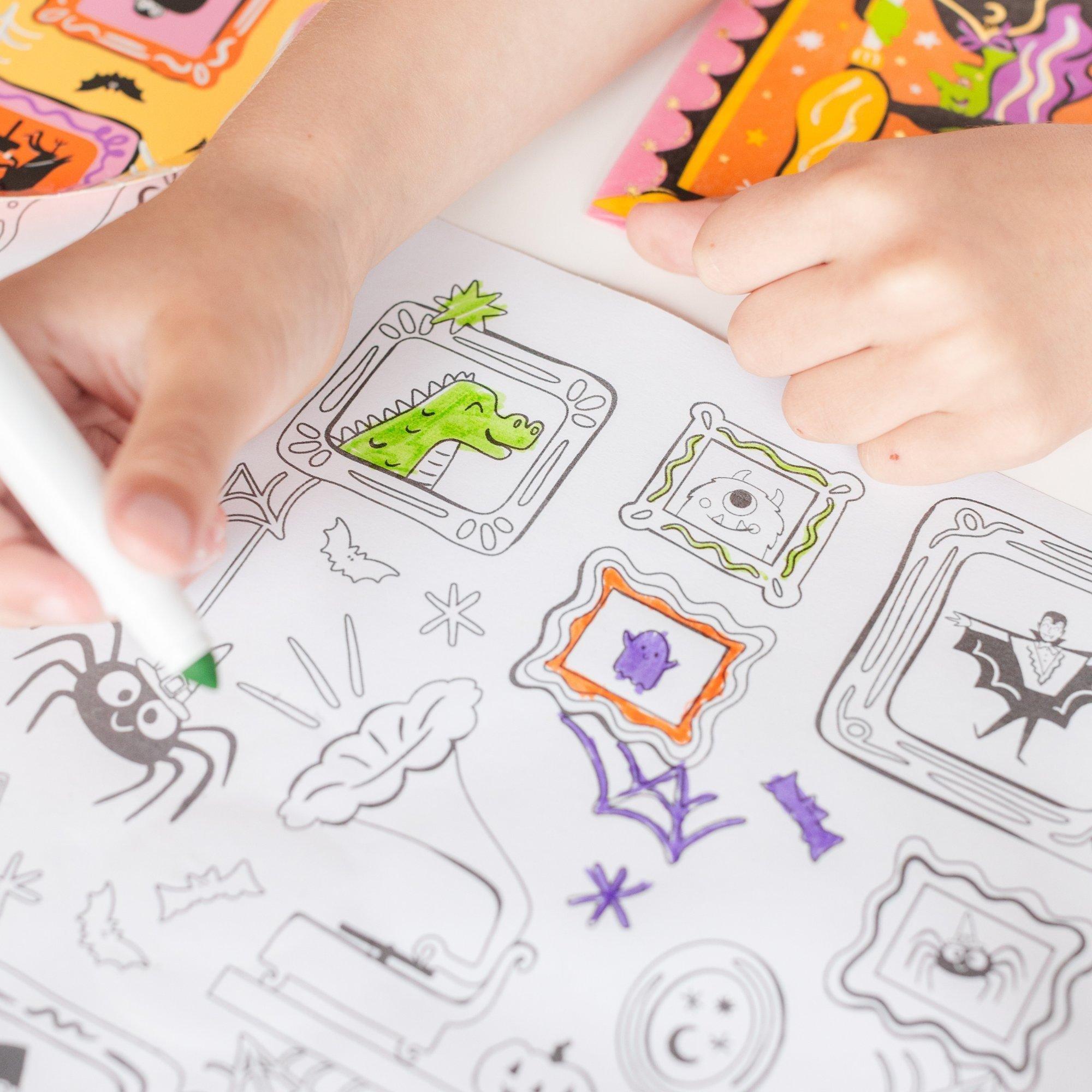 Monster Mash Coloring Roll Table Runner image number 2