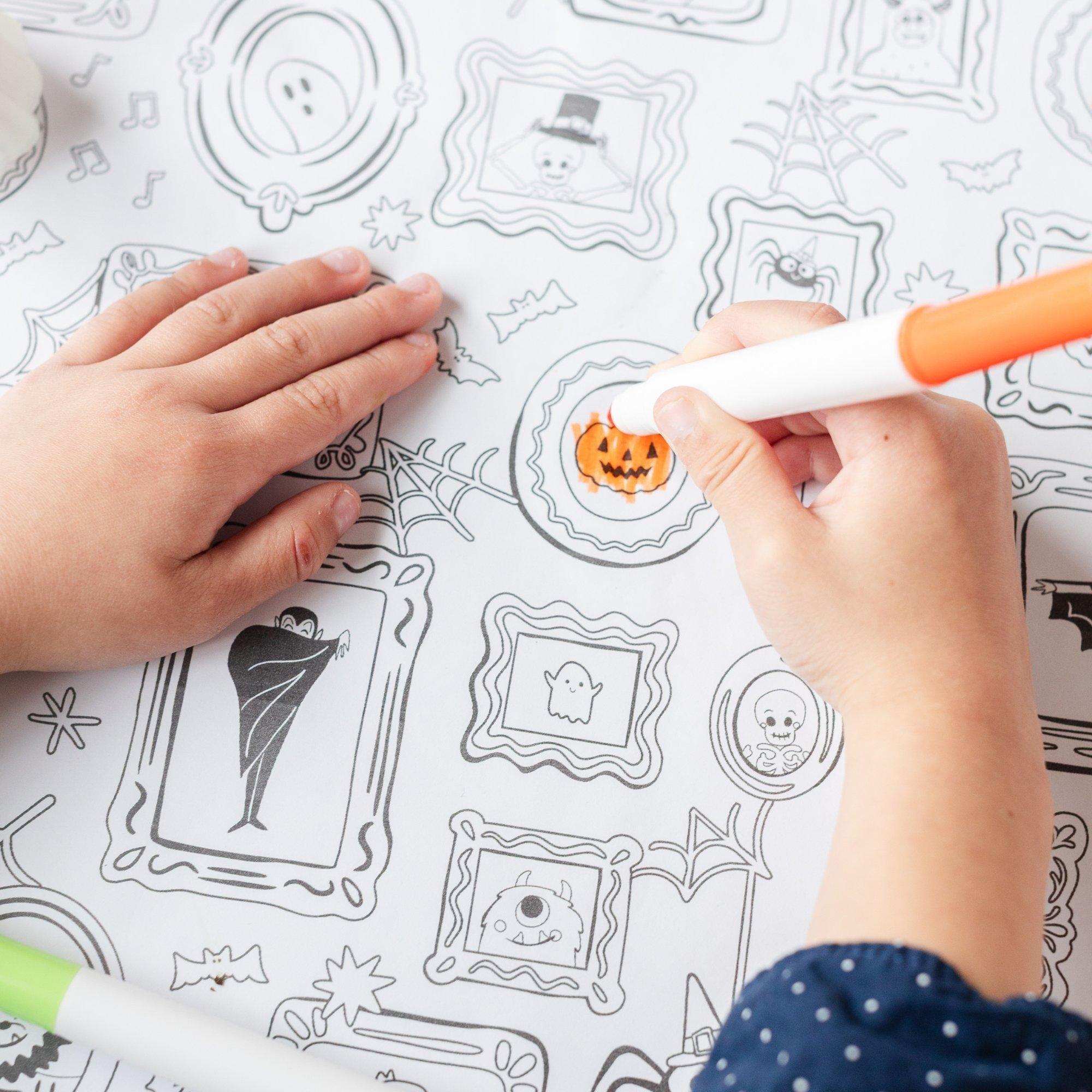 Monster Mash Coloring Roll Table Runner image number 1