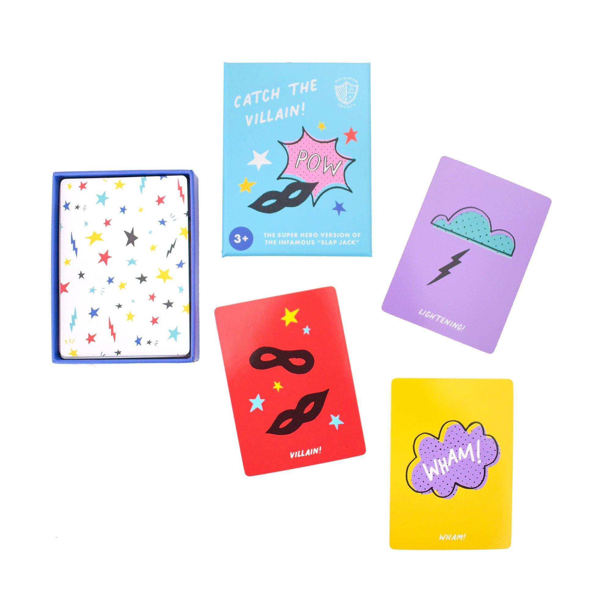 Girl Power Catch the Villain Card Game image number 1