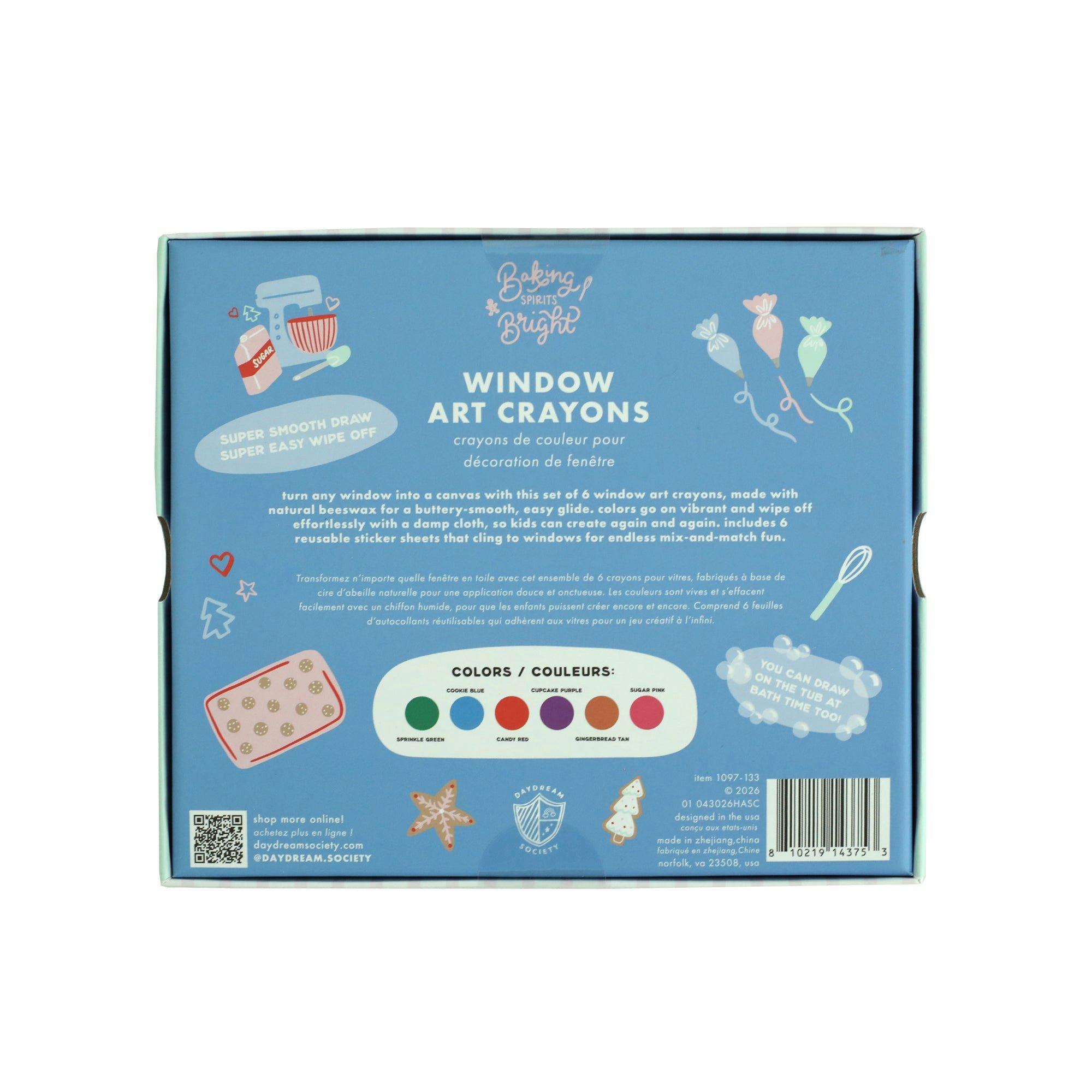 Baking Spirits Bright  Window Cling + Crayon Set image number 1