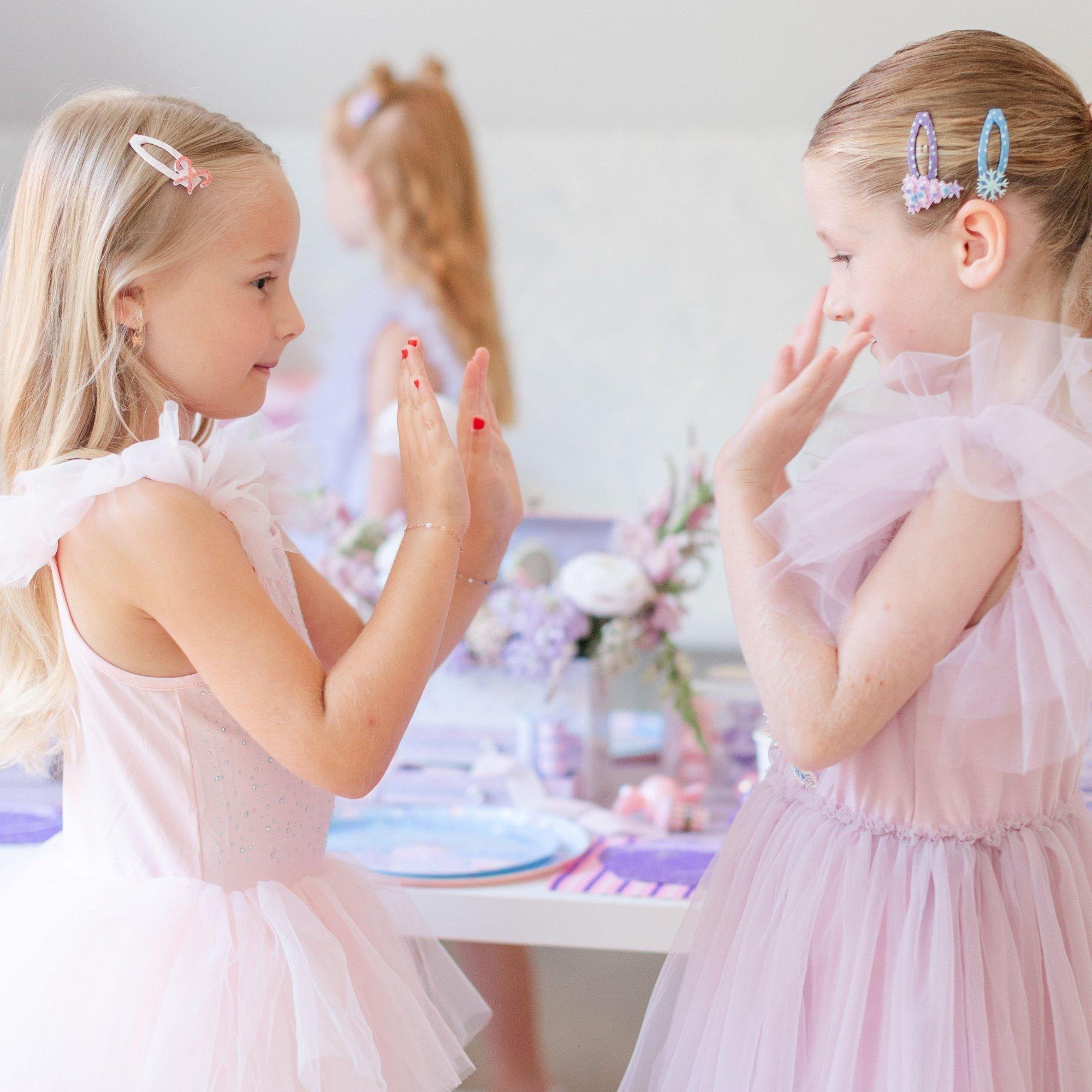 Sugarplum Nutcracker and Ballerina Hair Clip Set image number 1