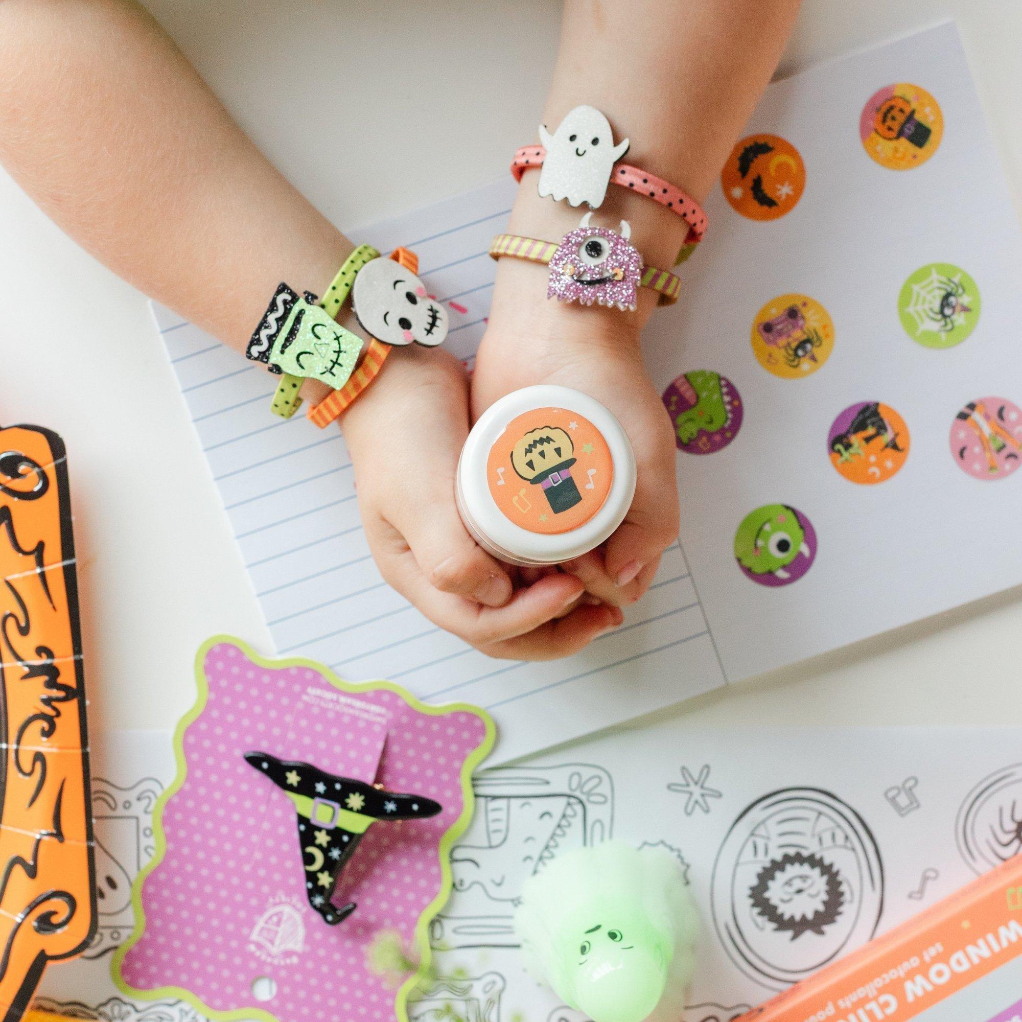 Monster Mash Monster Crew Embellished Hair Tie Set image number 1