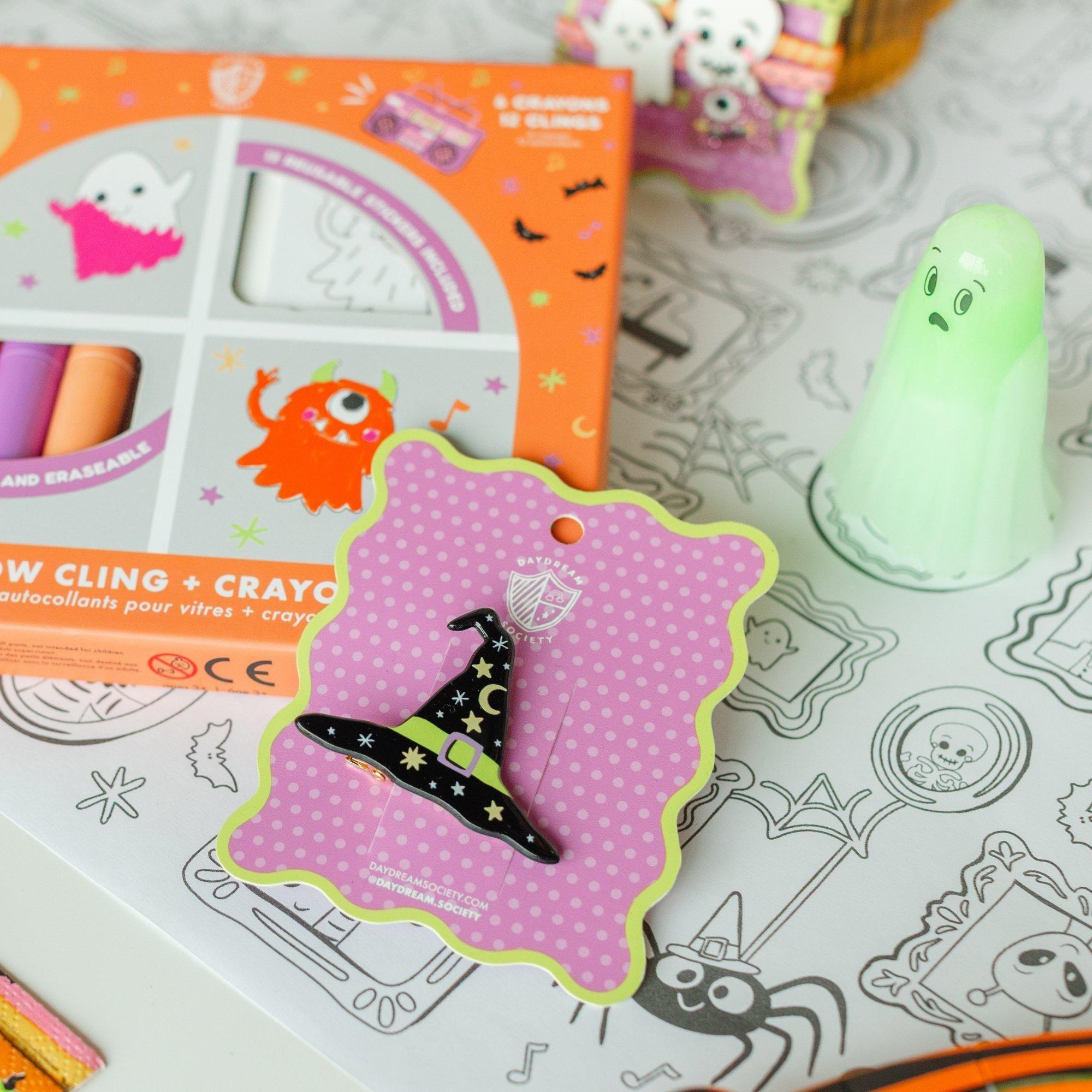 Monster Mash Witch Hat Hair Clip image number 1