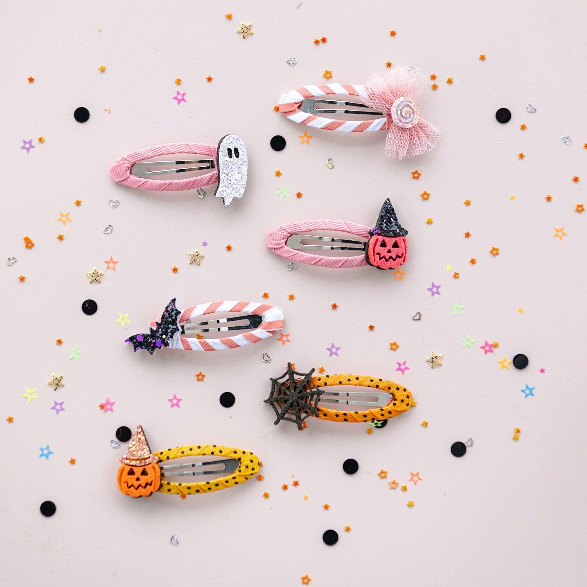 Trick or Treat Street Halloween Themed Hair Clip Set image number 2