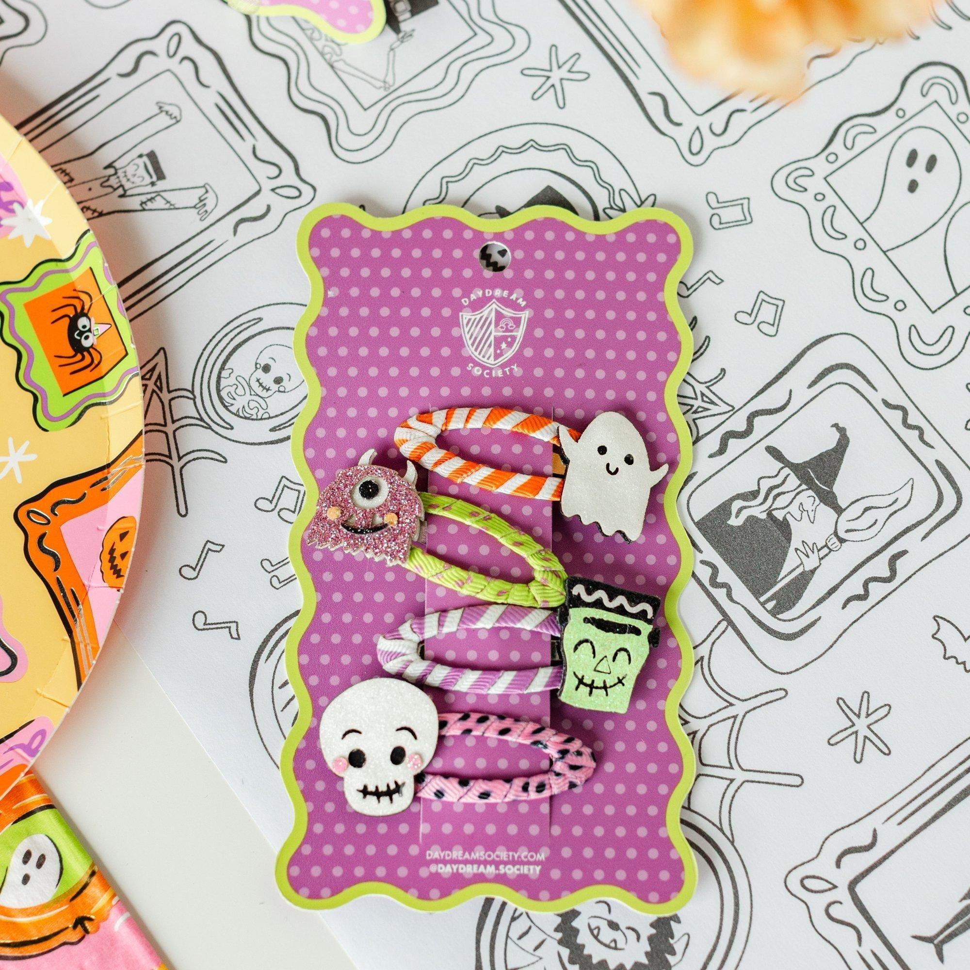 Monster Mash Monster Crew Hair Clip Set image number 2