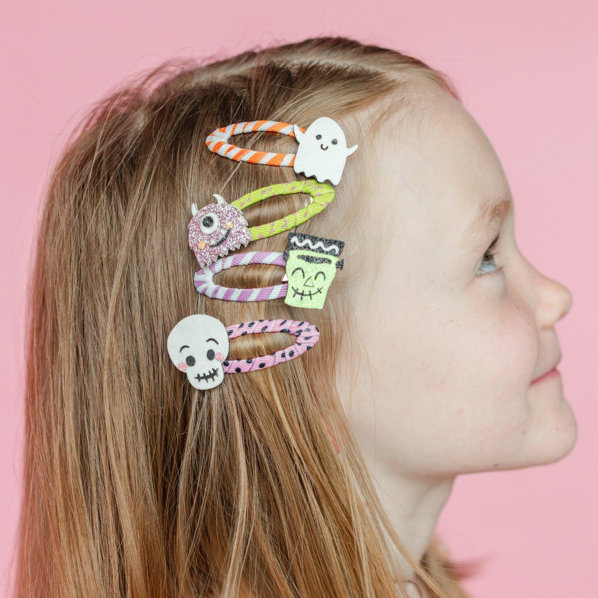 Monster Mash Monster Crew Hair Clip Set image number 1