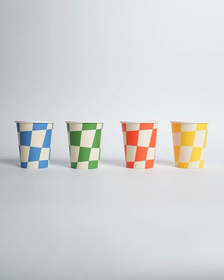 Colorful Gingham Tableware for 12 image number 3