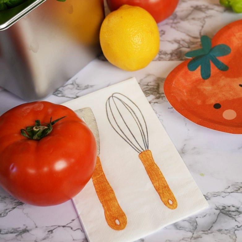 Colorful Gingham Tableware for 12 image number 4
