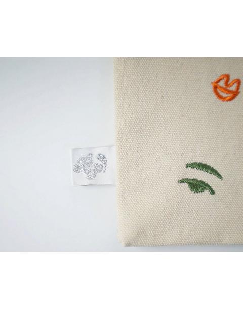 Mini Embroidered Tote Bag