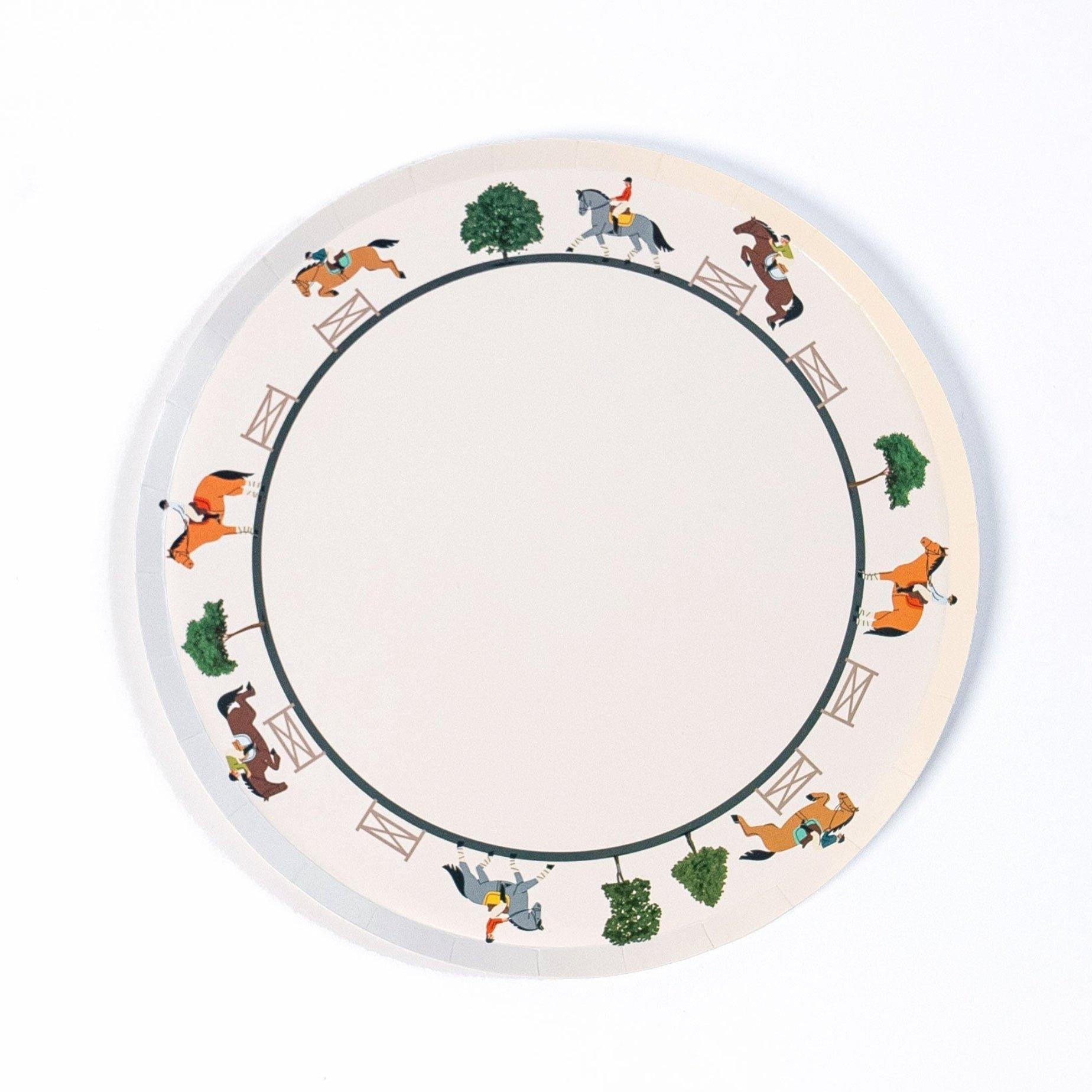 Equestrian Party Tableware Set for 12 image number 2