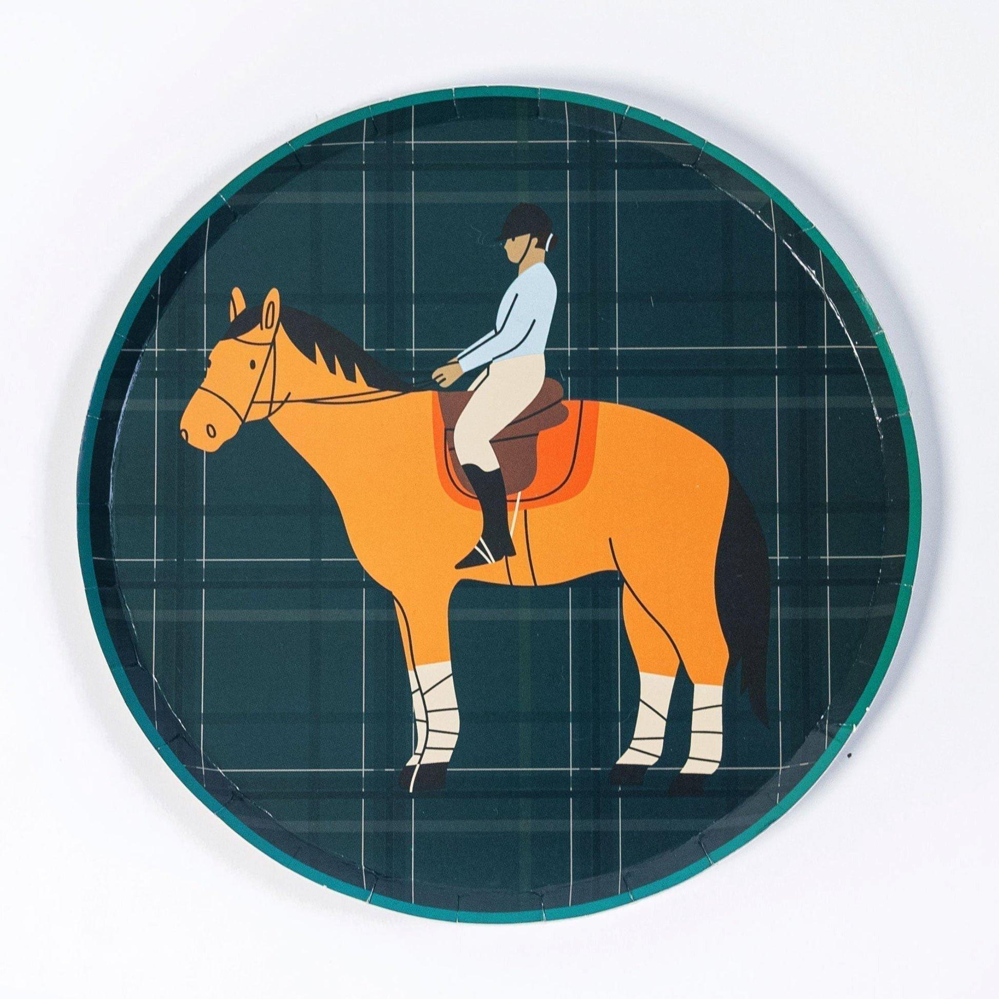 Equestrian Party Tableware Set for 12 image number 3