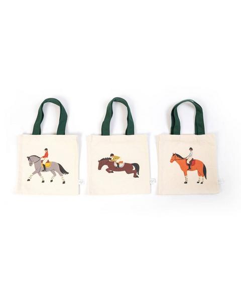 Horse Kids Tote Bags - 3 pack