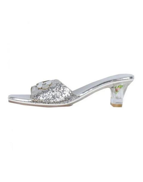 Slipper High-heel Mariona (silver)