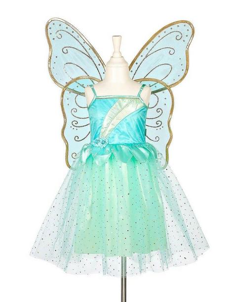 Camille - Dress and Wings Set (Green)