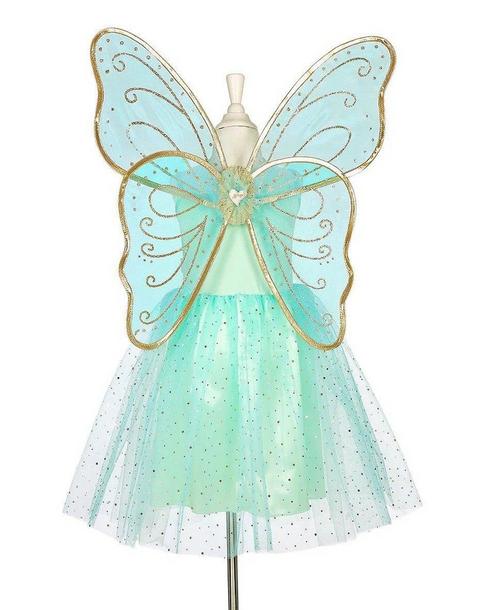 Camille - Dress and Wings Set (Green)