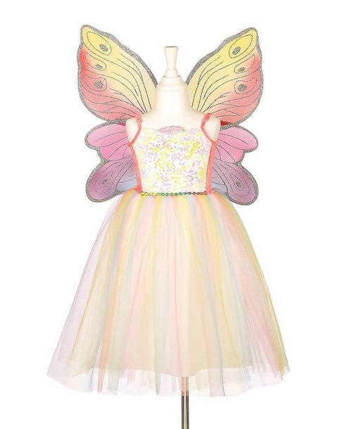 Valerie Fairy Costume - Dress and Wings Set (multicolor)