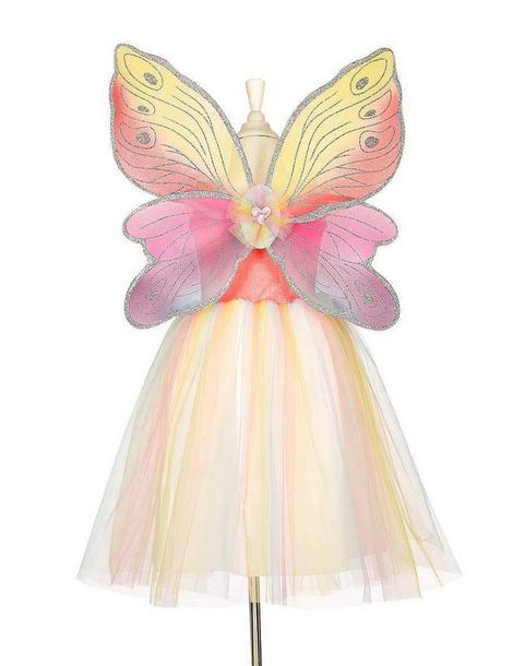 Valerie Fairy Costume - Dress and Wings Set (multicolor)