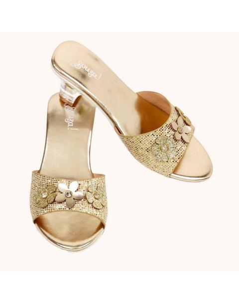 Slipper High-heel Ellina (gold)