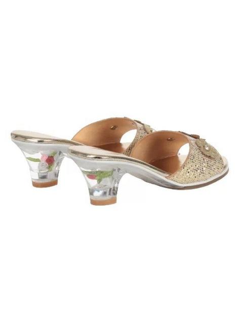 Slipper High-heel Ellina (gold)