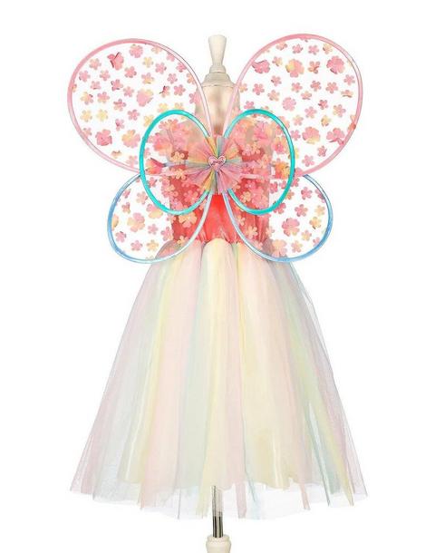 Flora Dress and Wings Set (Green)