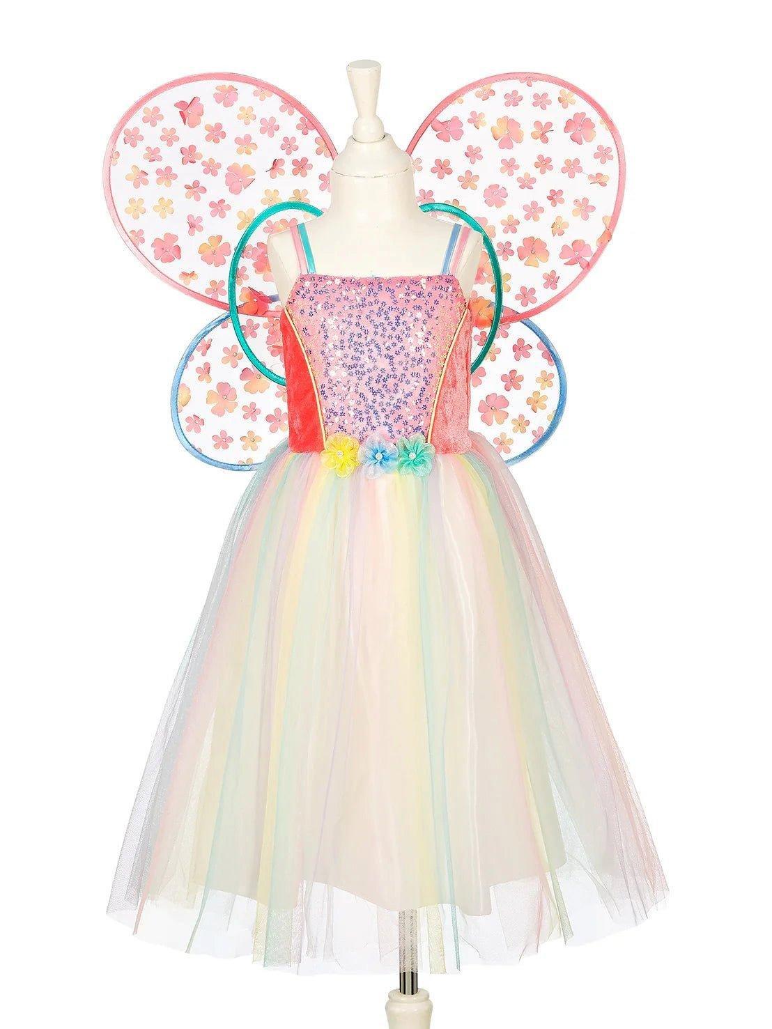 Flora Dress and Wings Set (Green)