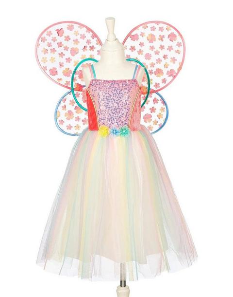 Flora Dress and Wings Set (Green)