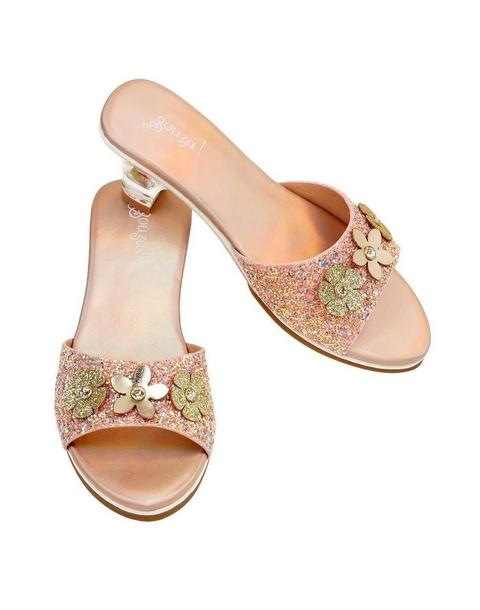 Slipper High-heel Clarisse (Gold Peach)