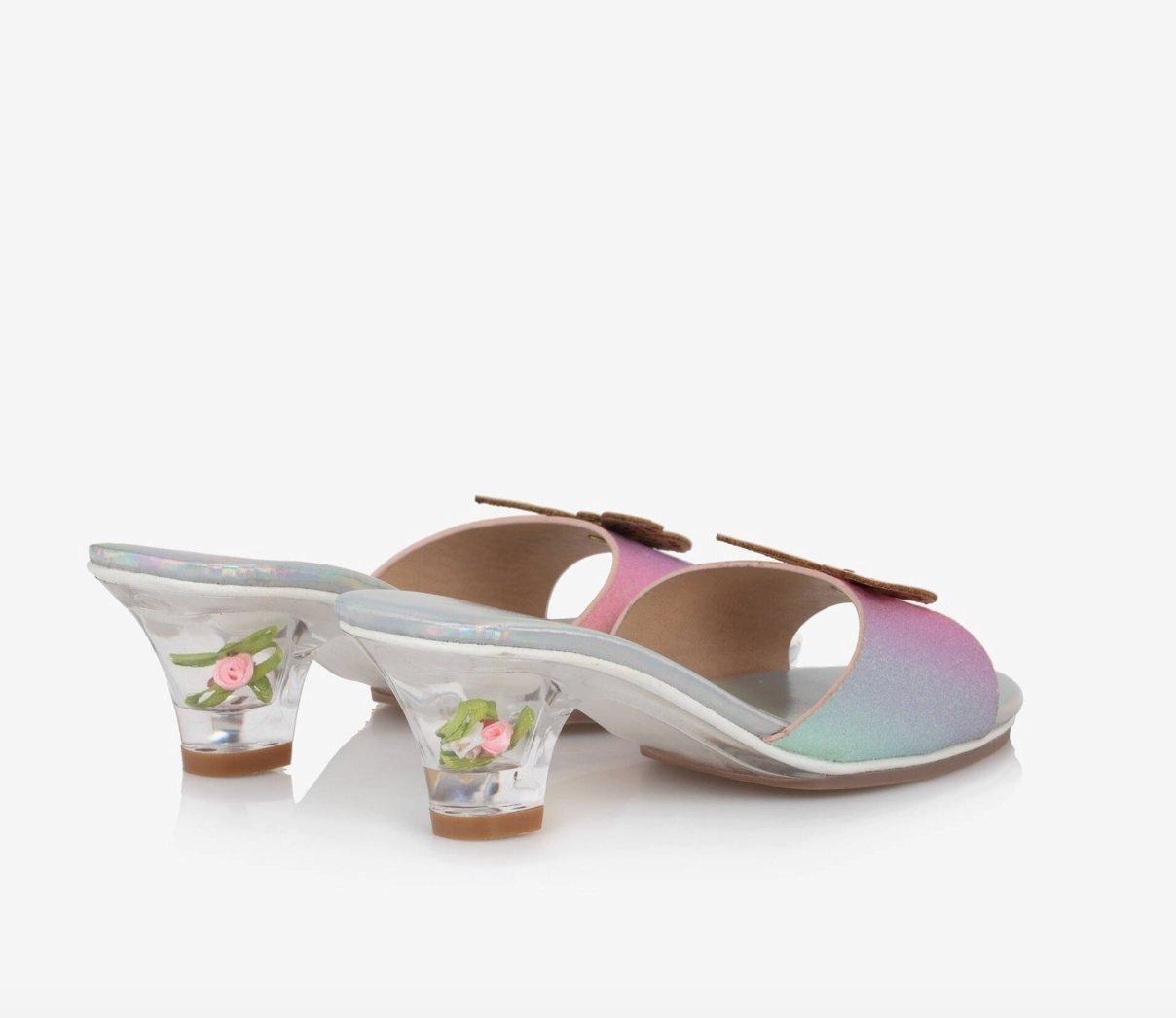 Slipper High-heel Ophelie (Rainbow Butterfly) image number 1