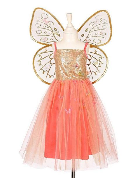 Joanna Fairy Costume - Dress and Wings Set (orange)