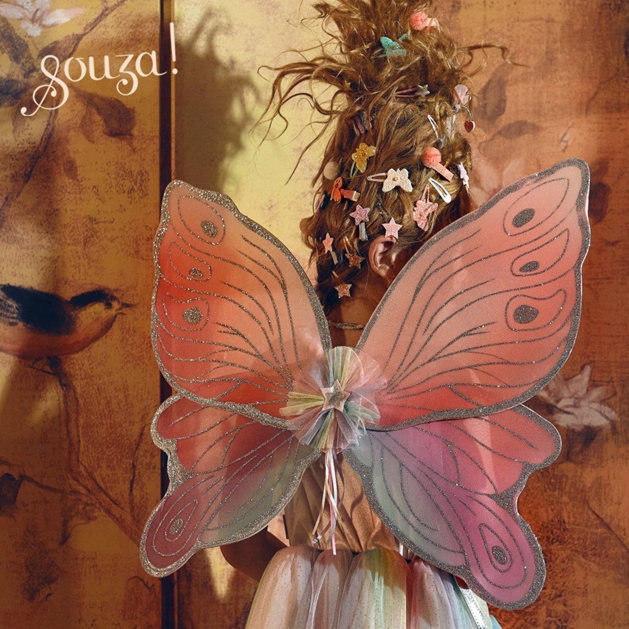 Louanne Fairy Costume - Dress and Wings Set (multicolor) image number 2