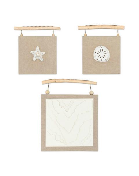 Cove Beach Life Wall Decor (Set of 3)