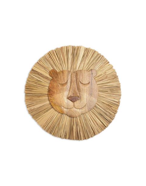 Kendi Lion Safari Wooden Wall Decor