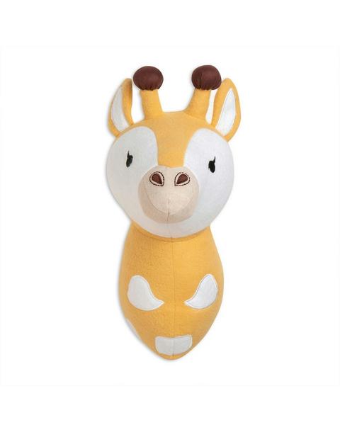 Kendi Giraffe Plush Head Wall Decor