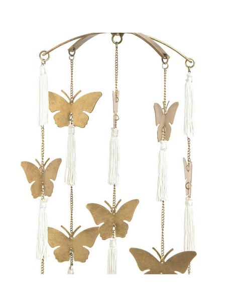 Parker Butterfly Brass Nursery Ceiling Hanging