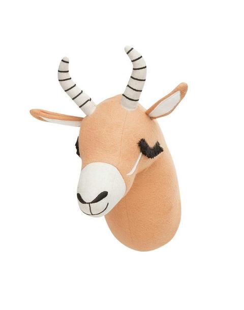 Kendi Antelope Plush Head Wall Decor