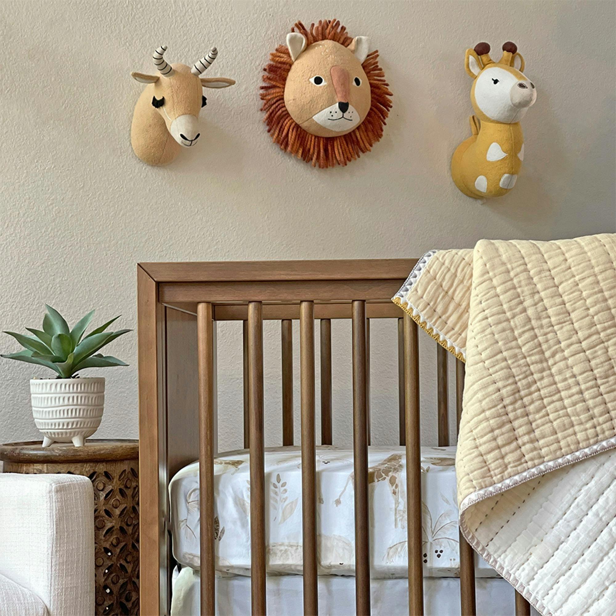 Kendi Antelope Plush Head Wall Decor image number 4
