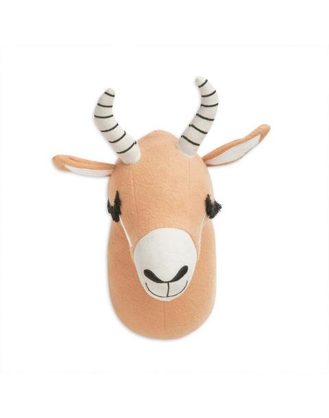 Kendi Antelope Plush Head Wall Decor