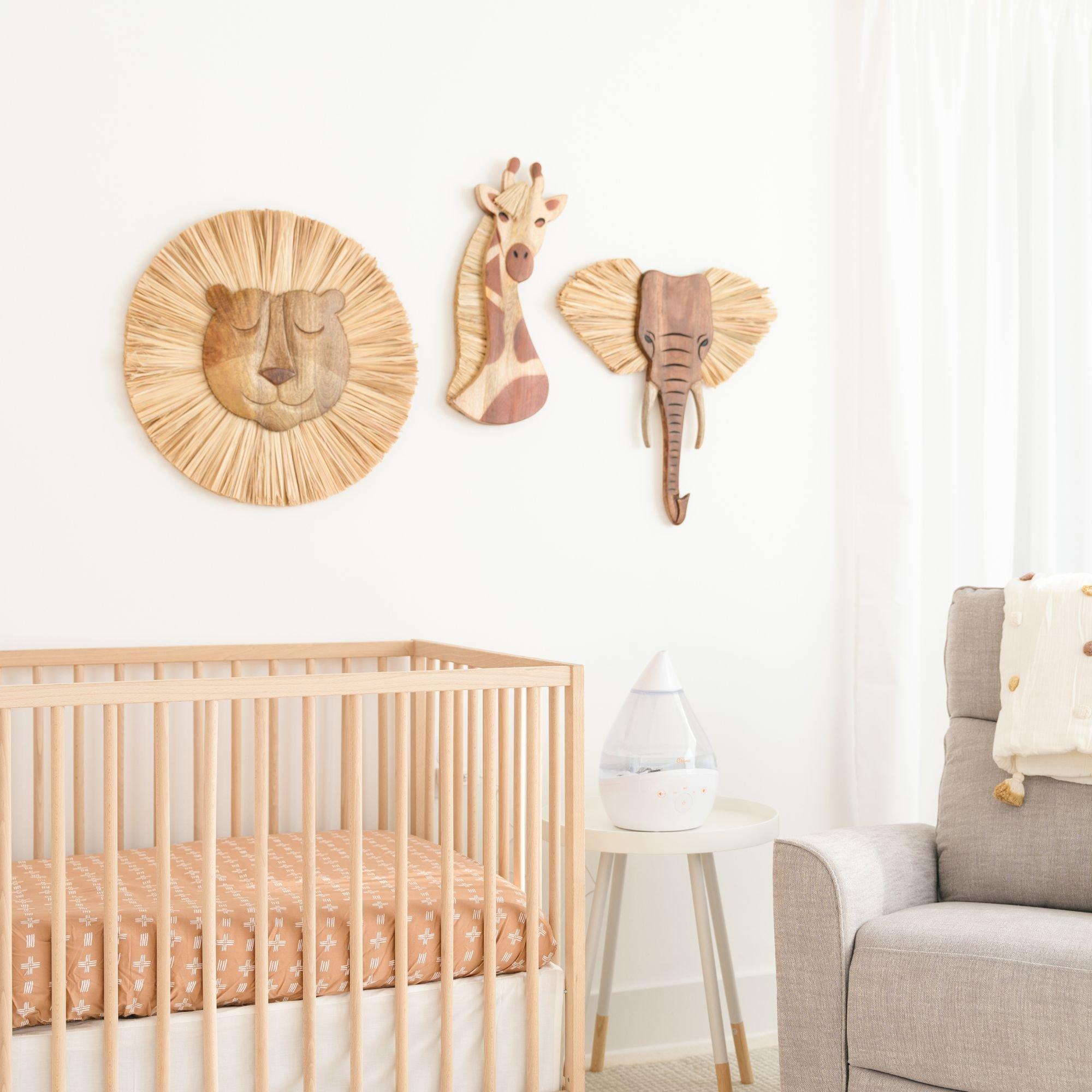 Kendi Elephant Safari Wooden Wall Decor image number 1