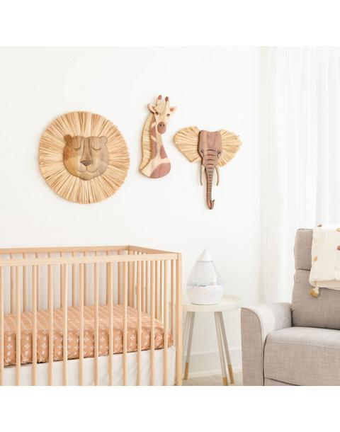 Kendi Elephant Safari Wooden Wall Decor