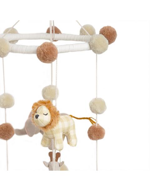 Kendi Safari Animal Nursery Ceiling Hanging