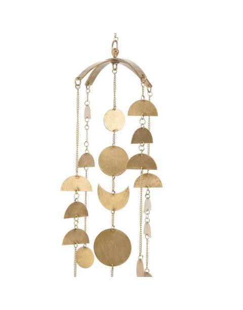 Luna Moon Brass Nursery Ceiling Hanging
