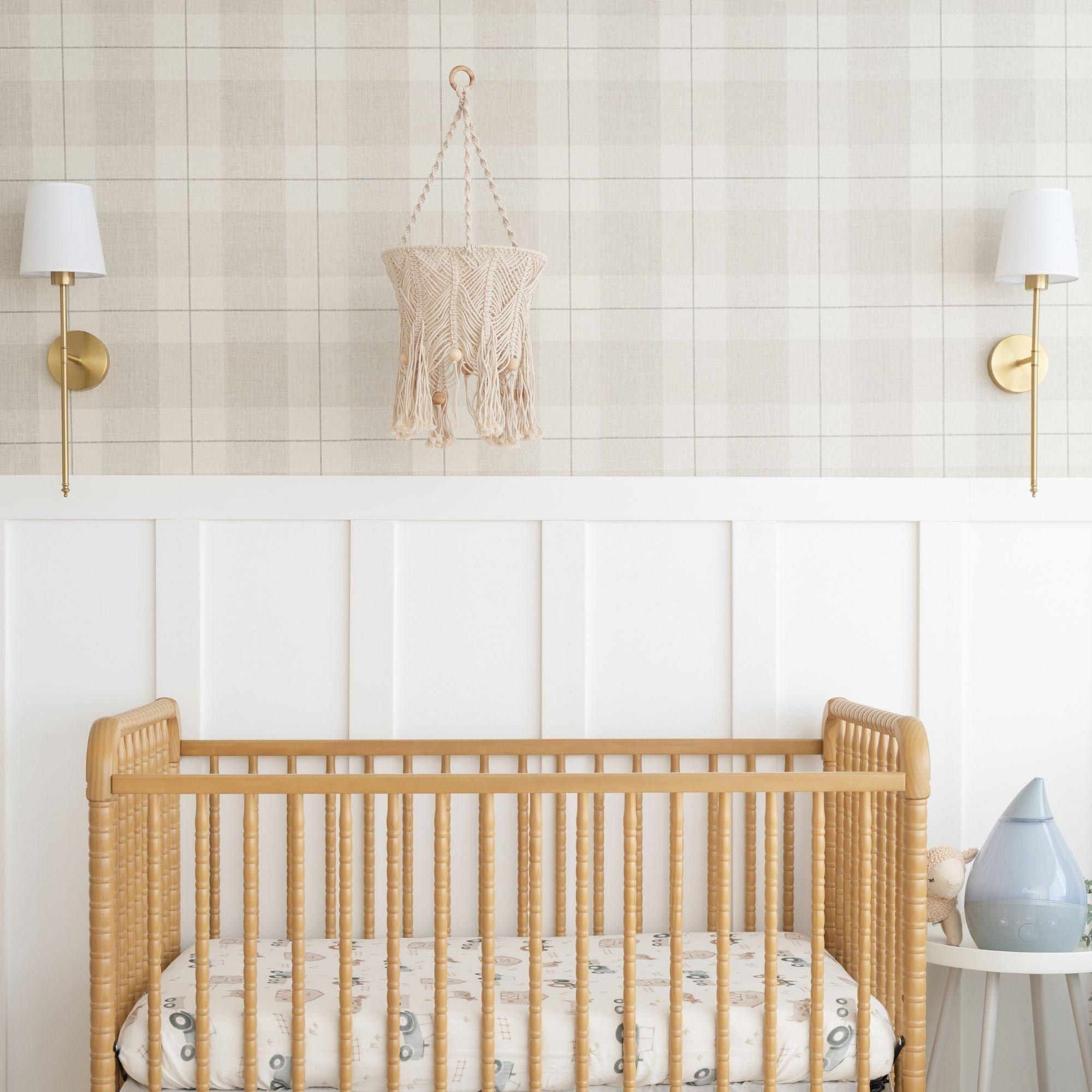 Charlie Farmhouse Macrame Nursery Ceiling Hanging image number 3