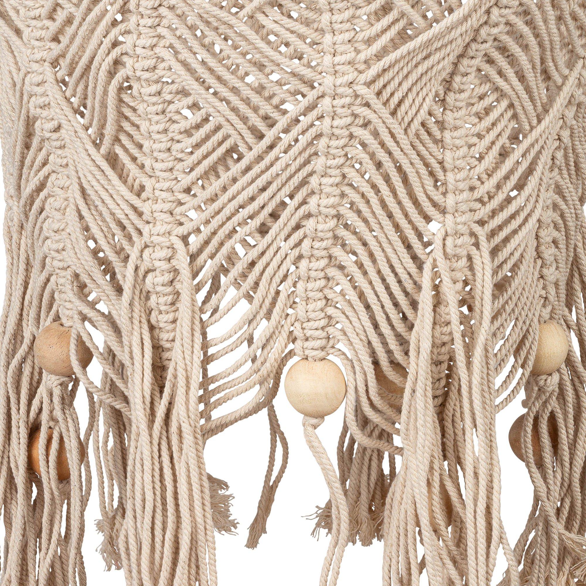 Charlie Farmhouse Macrame Nursery Ceiling Hanging image number 1