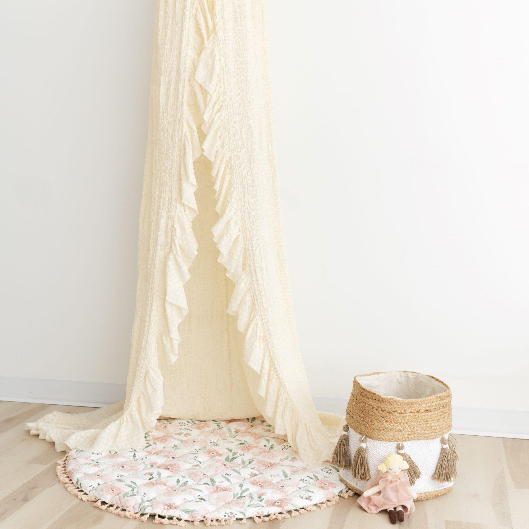 Parker Ruffle Nursery Canopy image number 4